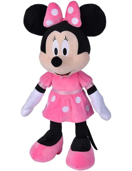 Disney Minnie Plush Toy 60 cm Classic Pink Dress Soft Toy WONMPDP1601701 Simba Toys | Futurartshop.com