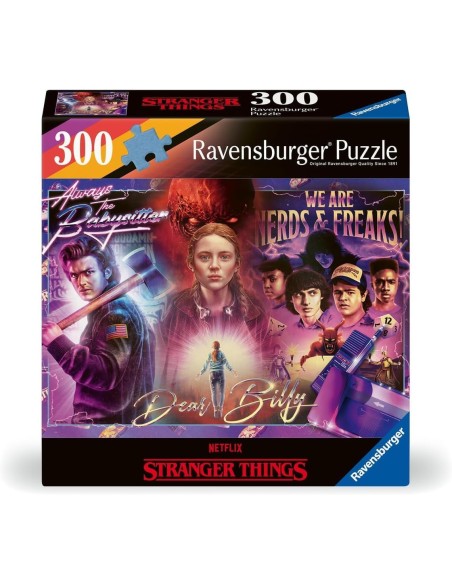 Puzzle Stranger Things 300 Pezzi per Bambini e Adulti RAV120012269 Ravensburger | Futurartshop.com