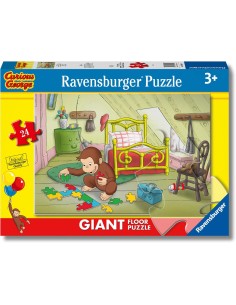 Curious George 24 Piece Floor Puzzle for Kids Age 3+ RAV030460 Ravensburger | Futurartshop.com