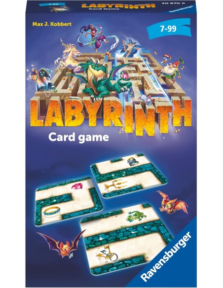 Labyrinth Travel Card Game Maze Card Game RAV20870 Ravensburger | Futurartshop.com