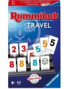 Rummikub Travel Compact Tile Game for Family and Kids RAV24942 Ravensburger | Futurartshop.com