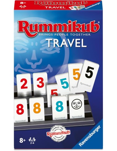 Rummikub Travel Compact Tile Game for Family and Kids RAV24942 Ravensburger | Futurartshop.com