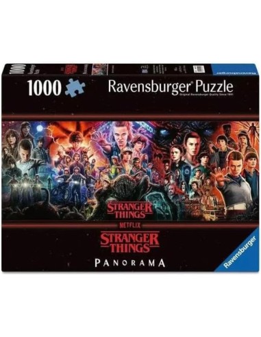 Puzzle Stranger Things Panorama 1000 Pezzi Serie TV Netflix RAV12001502 Ravensburger | Futurartshop.com