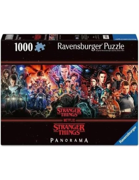 Puzzle Stranger Things Panorama 1000 Pezzi Serie TV Netflix RAV12001502 Ravensburger | Futurartshop.com