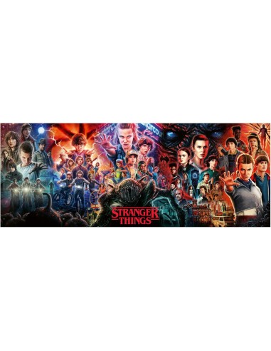 Stranger Things 1000 Piece Panorama Puzzle Netflix Series RAV12001502 Ravensburger | Futurartshop.com