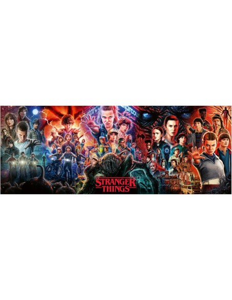 Stranger Things 1000 Piece Panorama Puzzle Netflix Series RAV12001502 Ravensburger | Futurartshop.com