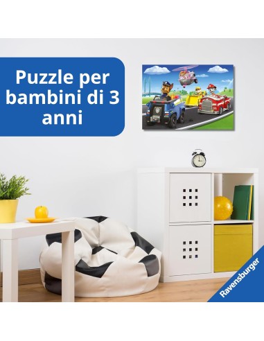 Puzzle Paw Patrol 24 Pezzi Puzzle da Pavimento Bambini RAV030897 Ravensburger | Futurartshop.com