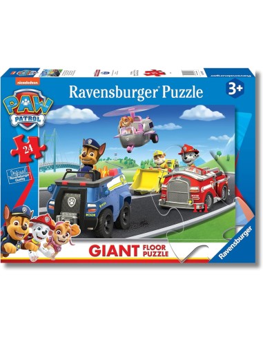 Paw Patrol 24 Piece Floor Puzzle for Kids Age 3+ RAV030897 Ravensburger | Futurartshop.com