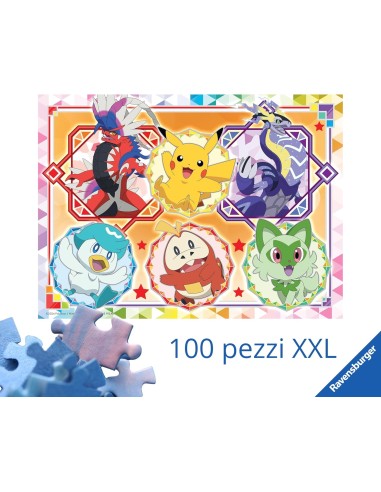Pokémon XXL 100 Piece Puzzle for Kids 6+ RAV120010753 Ravensburger | Futurartshop.com