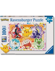 Puzzle XXL Pokémon 100 Pezzi per Bambini 6+ RAV120010753 Ravensburger | Futurartshop.com