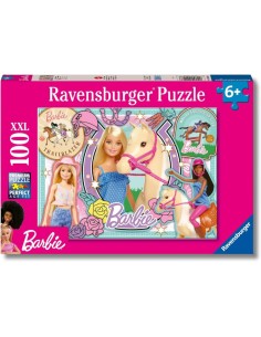 Puzzle XXL Barbie 100 Pezzi per Bambini 6+ RAV120040286 Ravensburger | Futurartshop.com