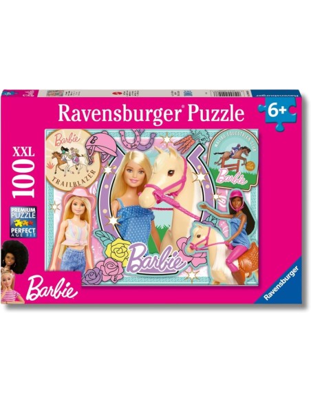Puzzle XXL Barbie 100 Pezzi per Bambini 6+ RAV120040286 Ravensburger | Futurartshop.com