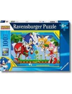 Puzzle XXL Sonic 100 Pezzi per Bambini 6+ RAV120011347 Ravensburger | Futurartshop.com