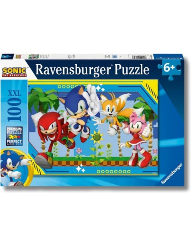 Puzzle XXL Sonic 100 Pezzi per Bambini 6+ RAV120011347 Ravensburger | Futurartshop.com