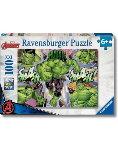 Hulk smash XXL 100 Piece Puzzle for Kids 6+ RAV120041191 Ravensburger | Futurartshop.com
