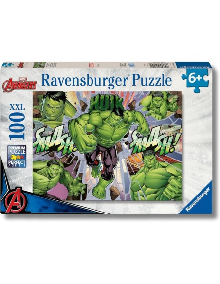 Hulk smash XXL 100 Piece Puzzle for Kids 6+ RAV120041191 Ravensburger | Futurartshop.com