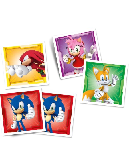 Memo Sonic Gioco di Memoria 80 Tessere Educativo 3+ CLE18303 Clementoni | Futurartshop.com