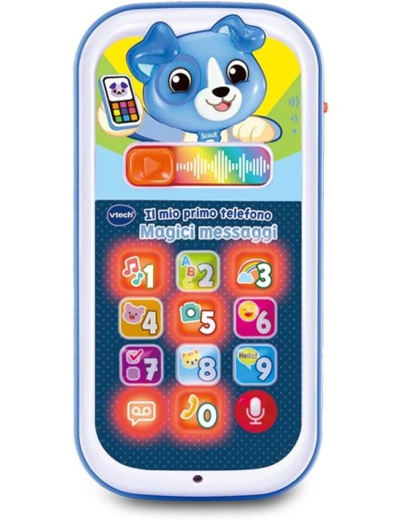 Il Mio Primo Telefono Magici Messaggi blu Gioco Baby VIT620969 Vtech | Futurartshop.com