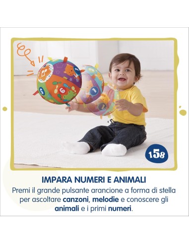 Magica Palla Multiattività Gioco Interattivo Numeri 6-36M VIT166107 Vtech | Futurartshop.com