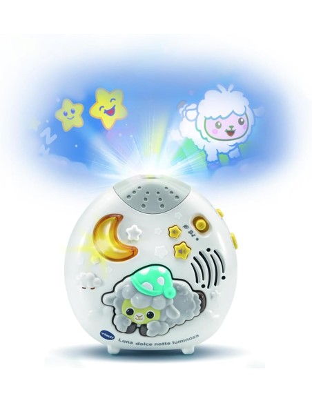 Luna Dolce Notte Luminosa Luce Notturna Musicale 0+ VIT508707 Vtech | Futurartshop.com