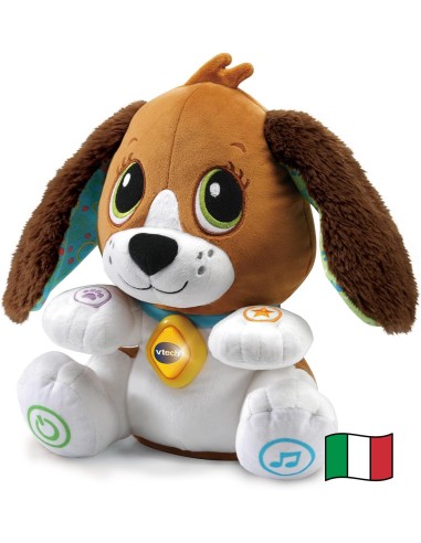 Fido Parla e Gioca con Me Peluche Interattivo 6-36M VIT610107 Vtech | Futurartshop.com