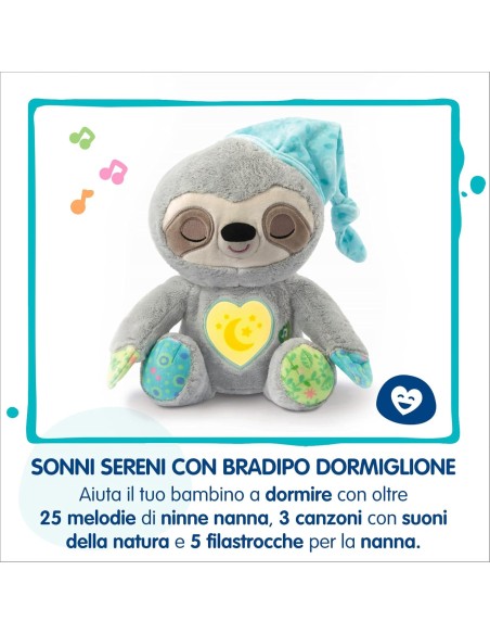 Dormiglione Dolce Nanna Peluche Luce Notturna 0+ VIT548207 Vtech | Futurartshop.com