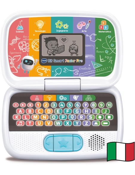 Bit Smart Junior Pro Educational Laptop STEAM 4-7 VIT621407 Vtech | Futurartshop.com