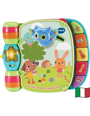 My First Interactive Song Book Baby Toy 3-24M VIT166779 Vtech | Futurartshop.com