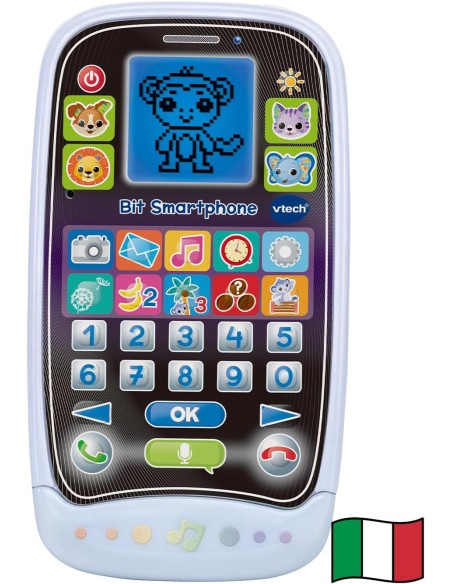 Bit Smartphone Telefono Educativo Bambini 3-6 Anni VIT529207 Vtech | Futurartshop.com