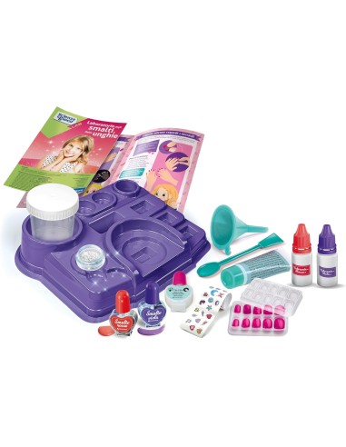 Science & Play Nail Polish Lab Kit 8+ CLE19392 Clementoni | Futurartshop.com