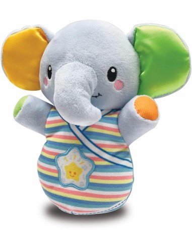 Nino Light Up Elephant Interactive Plush 6-36M VIT508607 Vtech | Futurartshop.com