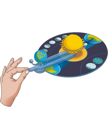 Science & Play Solar System Earth Moon Orbit 7+ CLE19402 Clementoni | Futurartshop.com