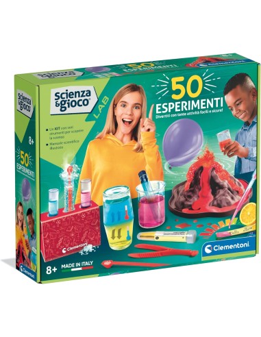 Scienza & Gioco I Migliori 50 Esperimenti 8+ CLE19430 Clementoni | Futurartshop.com