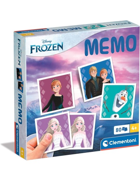 Memo Games Disney Frozen 48 Cards Memory 3+ CLE18299 Clementoni | Futurartshop.com