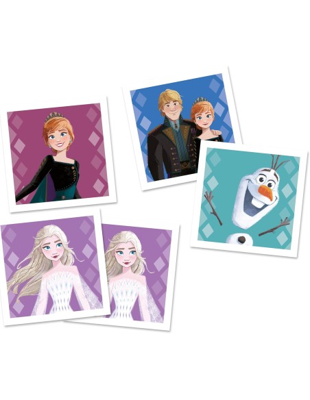 Memo Games Disney Frozen 48 Cards Memory 3+ CLE18299 Clementoni | Futurartshop.com