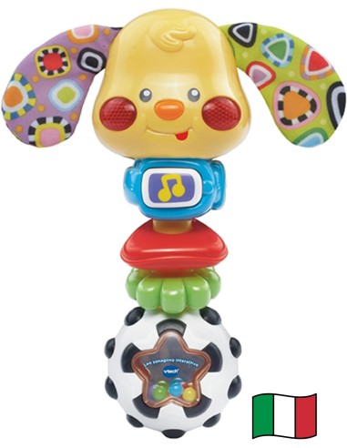 Leo Interactive Baby Rattle Lights & Sounds 3-24M VIT184707 Vtech | Futurartshop.com