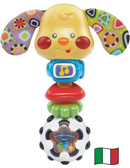 Leo Interactive Baby Rattle Lights & Sounds 3-24M VIT184707 Vtech | Futurartshop.com