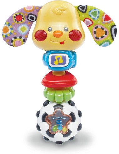 Leo Interactive Baby Rattle Lights & Sounds 3-24M VIT184707 Vtech | Futurartshop.com