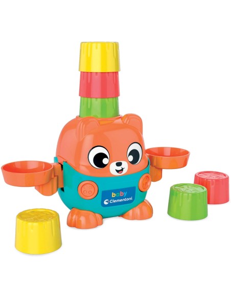 Montessori Balancing Bear 6 Weights 18m+ CLE17493 Clementoni | Futurartshop.com