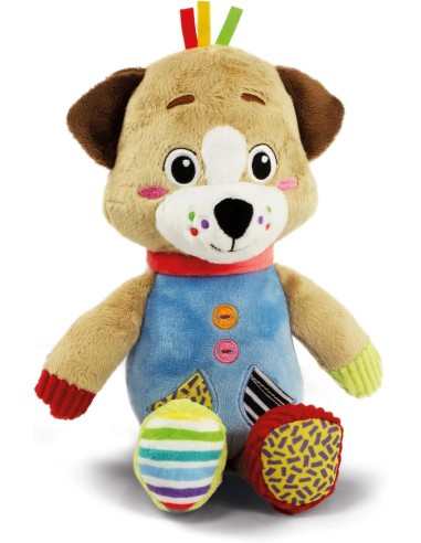 Pete the Puppy Plush Dog Multisensory 0m+ CLE17905 Clementoni | Futurartshop.com