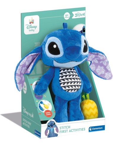 Stitch Peluche Prime Attività 6m+ CLE17918 Clementoni | Futurartshop.com