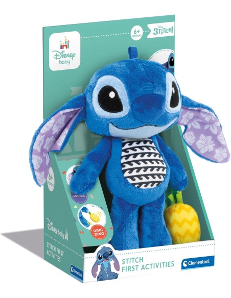Stitch Peluche Prime Attività 6m+ CLE17918 Clementoni | Futurartshop.com