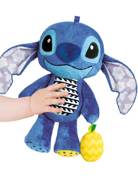 Stitch First Activities Plush 6m+ CLE17918 Clementoni | Futurartshop.com