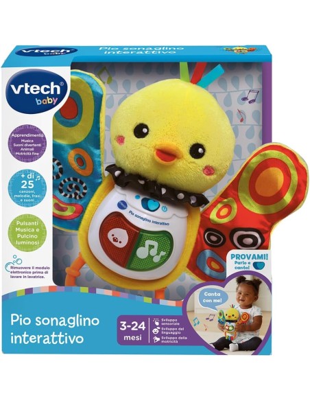 Pio Interactive Baby Rattle Motion Sensor 3-24M VIT185307 Vtech | Futurartshop.com