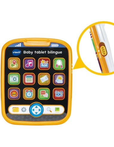 Baby Tablet Bilingue Gioco Educativo 9-36M VIT578549 Vtech | Futurartshop.com