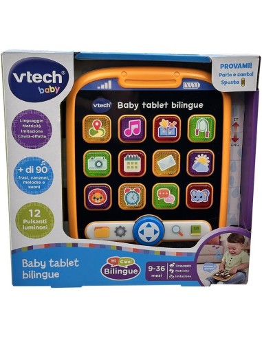Baby Tablet Bilingue Gioco Educativo 9-36M VIT578549 Vtech | Futurartshop.com