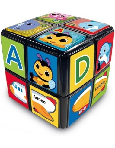 Turn and Learn Cube Interactive Toy 9-36M VIT558407 Vtech | Futurartshop.com