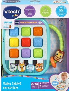 Baby Tablet Sensoriale Gioco Interattivo 6-36M VIT540407 Vtech | Futurartshop.com