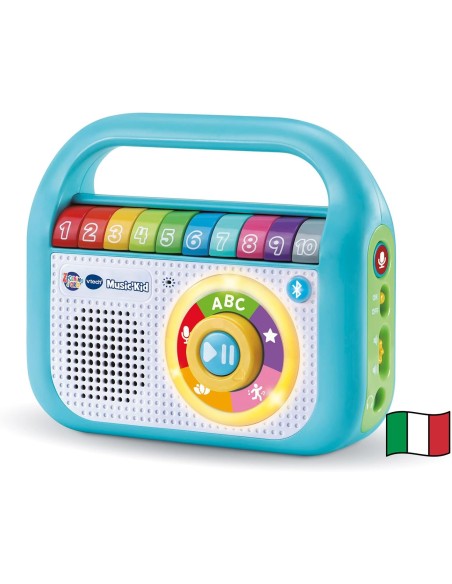 Music’Kid Zecchino d’Oro Lettore MP3 Bambini Bluetooth VIT615507 Vtech | Futurartshop.com
