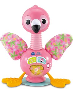 Fenny Sensory Pull and Play Flamingo with Lights and Sounds VIT587107 Vtech | Futurartshop.com 2
